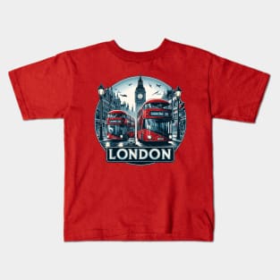 London Bus Kids T-Shirt